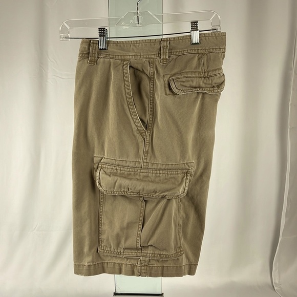 Old Navy Men's Distressed Cargo Shorts Khaki Tan Size 34 - Picture 4 of 15